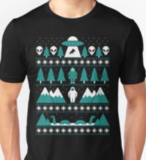 Paranormal Christmas Sweater Unisex T-Shirt