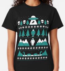 Paranormal Christmas Sweater Classic T-Shirt