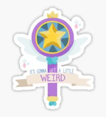 Star Butterfly's Wand Sticker