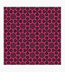 Pink Yarrow Floral Photographic Print