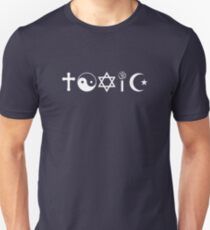 Religion Is Toxic Freethinker Unisex T-Shirt