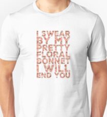 By My Pretty Floral Bonnet Unisex T-Shirt