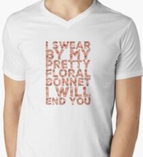 By My Pretty Floral Bonnet Men's V-Neck T-Shirt
