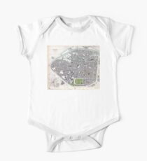 Plan of Brussels - 1837 One Piece - Short Sleeve