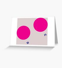 Game Boy Buttons Greeting Card
