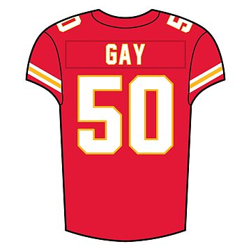 Willie Gay Home Jersey' Sticker for Sale by designsheaven