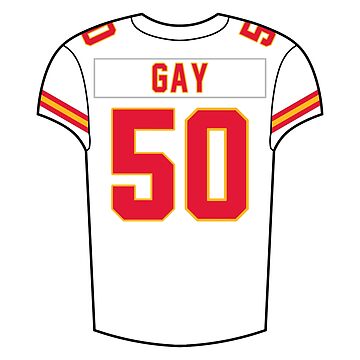 Derrick Thomas Home Jersey Sticker for Sale by designsheaven