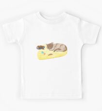 Sleeping Cat Kids Tee