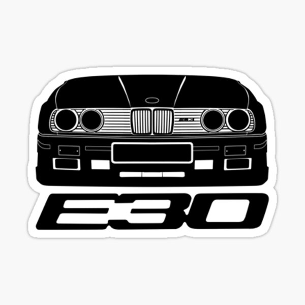 E30 Stickers Redbubble