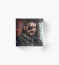 MGS Big Boss Acrylic Block