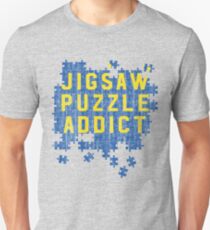 Jigsaw Puzzle Addict Unisex T-Shirt