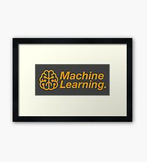 Machine Learning Framed Print