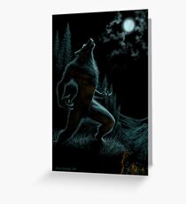 Howl of the Werewolf Greeting Card
