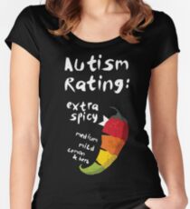 Spicy Autism Women's Fitted Scoop T-Shirt