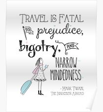 Travel is fatal Poster