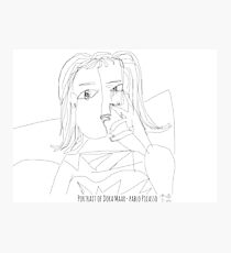 Portrait of Dora Maar- Pablo Picasso Photographic Print