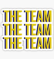 The Team x3 Sticker