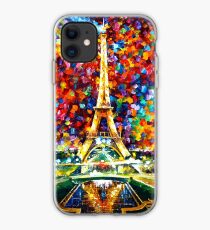 paris of my dreams - Leonid Afremov iPhone Case