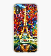 Vinilo o funda para iPhone parís de mis sueños - Leonid Afremov