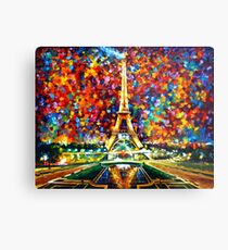 Paris meiner Träume - Leonid Afremov Metalldruck