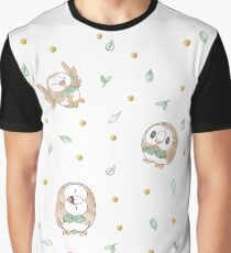 Faces of Rowlet Graphic T-Shirt