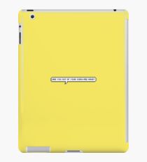 are you out of your corn-fed mind? iPad Case/Skin