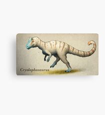 Cryolophosaurus Canvas Print