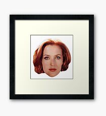 Gillian Anderson Framed Print