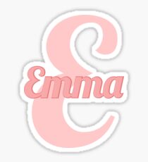 Baby girl named Emma Sticker