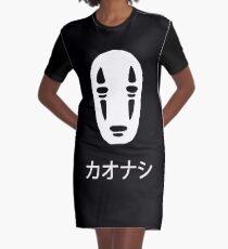 カオナシ Graphic T-Shirt Dress