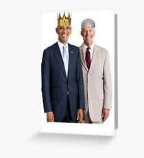 obama Greeting Card