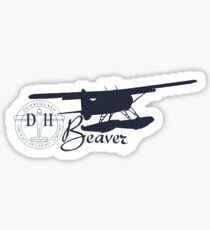 DeHavilland DH-2 Beaver Floatplane Sticker