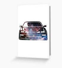 240sx Galaxy Greeting Card