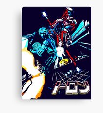 eastern video game Canvas Print