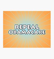 Repeal Obamacare Photographic Print