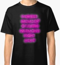 Camiseta clásica #BeTheFifthMember (de 5 H)