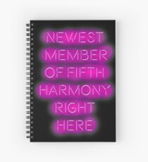 Cuaderno de espiral #BeTheFifthMember (de 5 H)