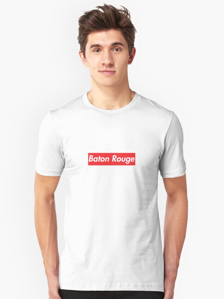 t shirt supreme rouge