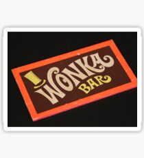 Charlie and the chocolate factory wonka bar Sticker