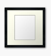 Eat clean train dirty Framed Print