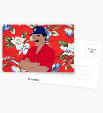 Magnum Stache Postcards