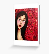 Behind the Scar Greeting Card