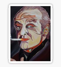 Jack Nicholson Portrait Sticker