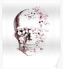 Skulls are for Pussies Poster