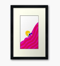 Nerd Girl Framed Print