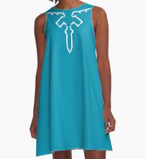 Vestido acampanado Leyenda de Zelda: túnica de aliento de salvaje