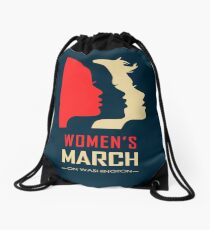 Women's March on Washington Drawstring Bag