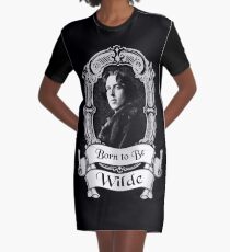 Born to be Wilde Graphic T-Shirt Dress