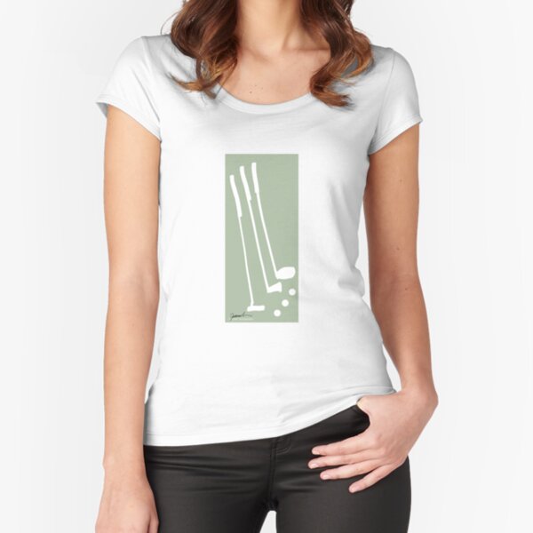 The Art of Golf 31) - Tony Fernandes Fitted Scoop T-Shirt
