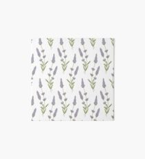 lavender pattern Art Board